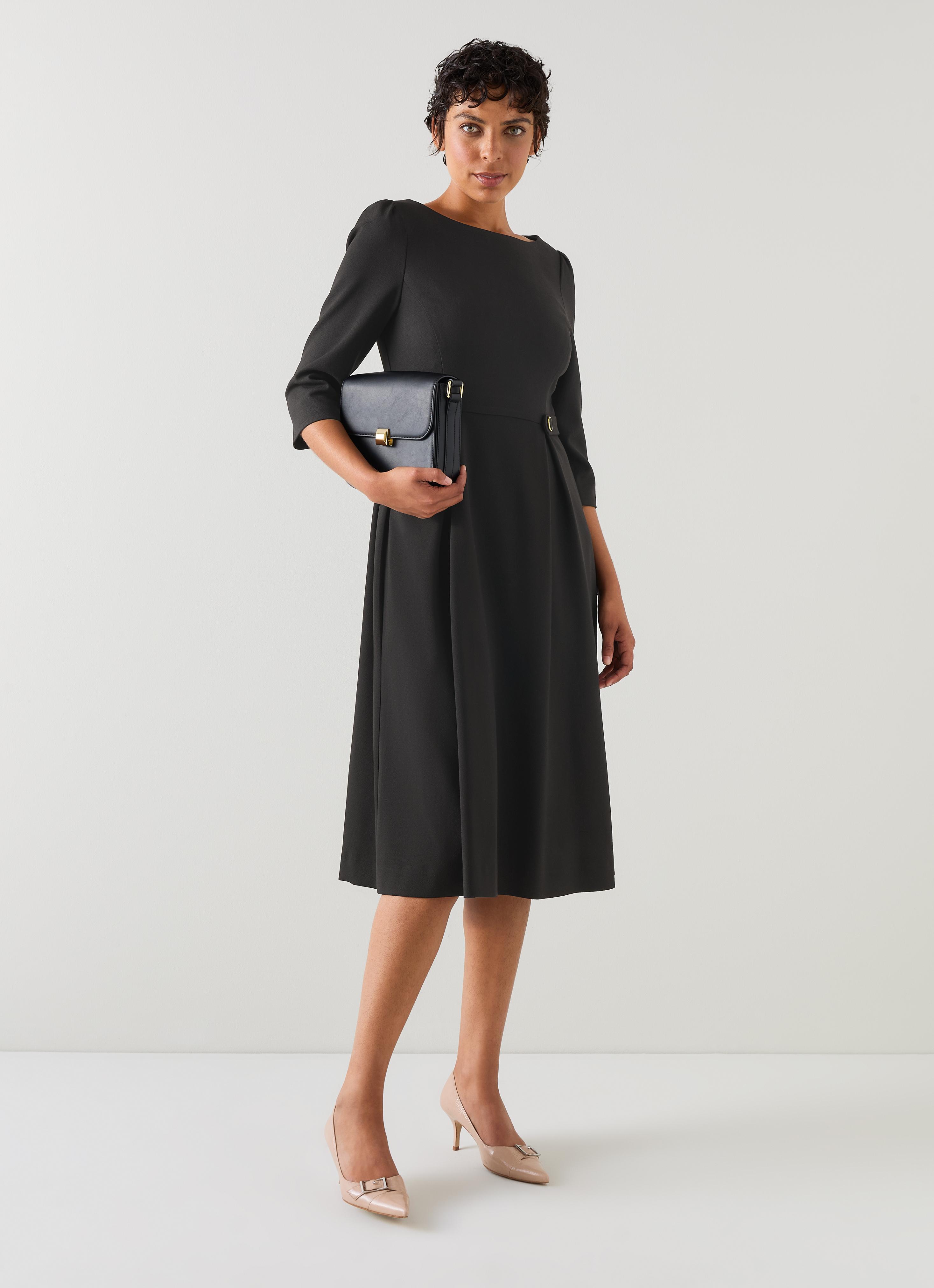 ■LKBennett■ハリナ ブラック ドレス Halina Black Dress | Clothing | Collections | L.K.Bennett